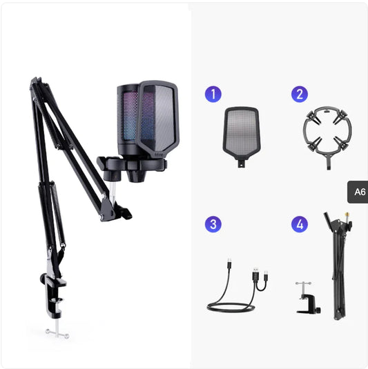 RSJ A6 RGB Mic – Studio Clarity, Legacy Voice