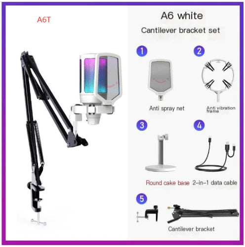RSJ A6 RGB Mic – Studio Clarity, Legacy Voice
